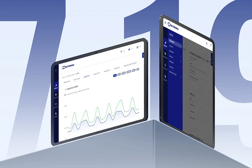 テルトニカ・ネットワークス　新機能がぞくぞく登場！RutOSファームウェア 7.19更新＆テルトニカアプリがスタート！
